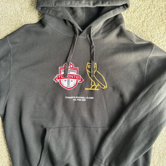 Black Hoodie with Logo - Picture 3 of 6